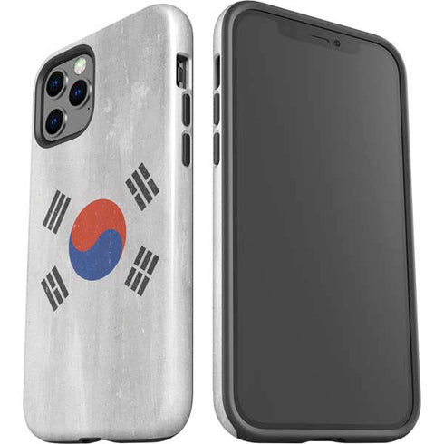 South Korean Flag Distressed iPhone 12 Pro Max Impact Case